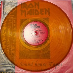 Iron Maiden – The Soundhouse Tapes LP (orange vinyl with yellow obi, poster & flyers - 100 copies only)