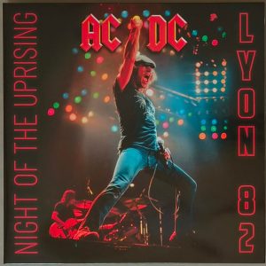 AC/DC - Night Of The Uprising 2LP (live 30/11-82 Lyon, France in colored vinyl w/gatefold)
